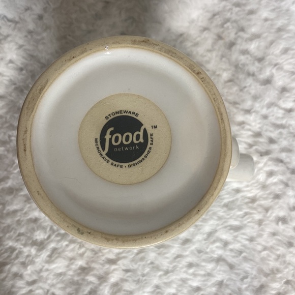 The food network stoneware letter J coffee mug cup - Picture 4 of 4